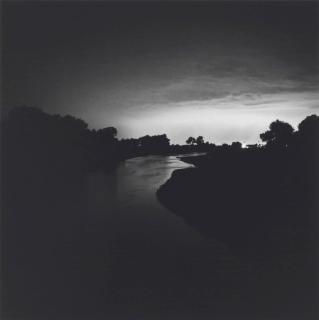 Robert Adams - The South Platte River. Toward Denver, Colorado, twenty-five miles distant, 1979