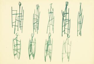 Robert Adams - Untitled Sketches For Figurative Sculptures