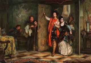 Robert Alexander Hillingford - Bringing home the bride