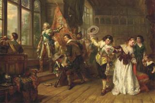 Robert Alexander Hillingford - The battle ensues