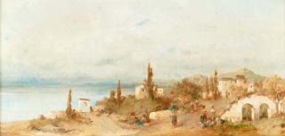 Robert Alott - Am Wege nach Bassano: in the Italian campagna