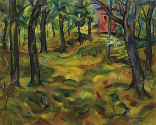 Robert Amrein - Rotes Haus, 1917