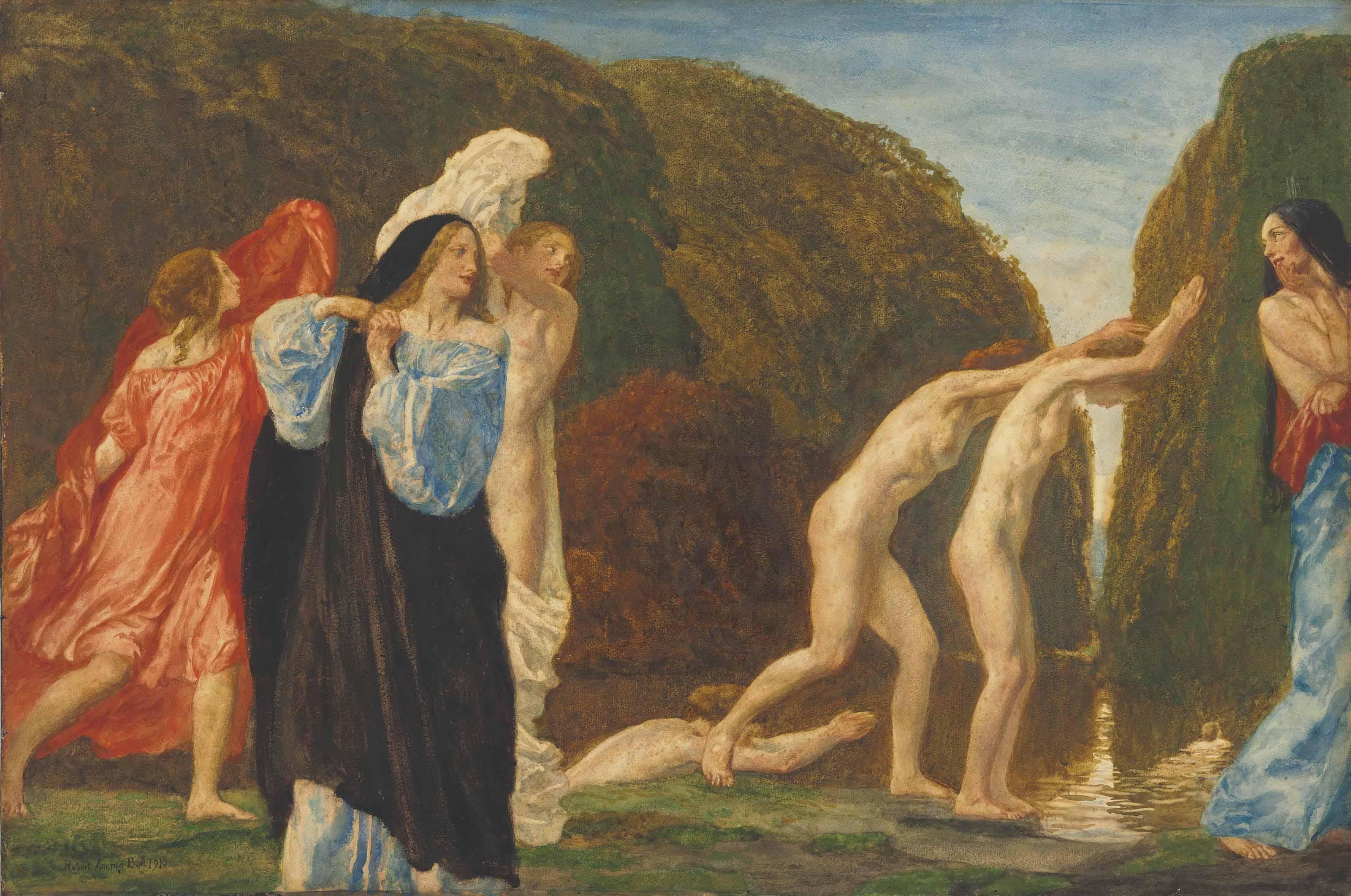 Robert Anning Bell, R.A. - The Divers