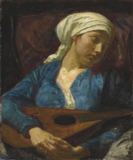 Robert Anning Bell, R.A. - The Mandolin Player