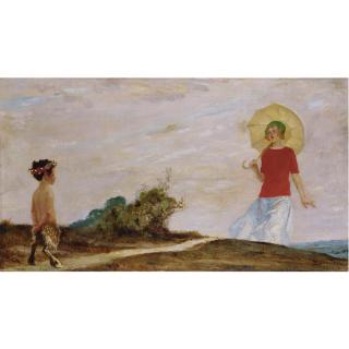 Robert Anning Bell - The Unexpected Encounter