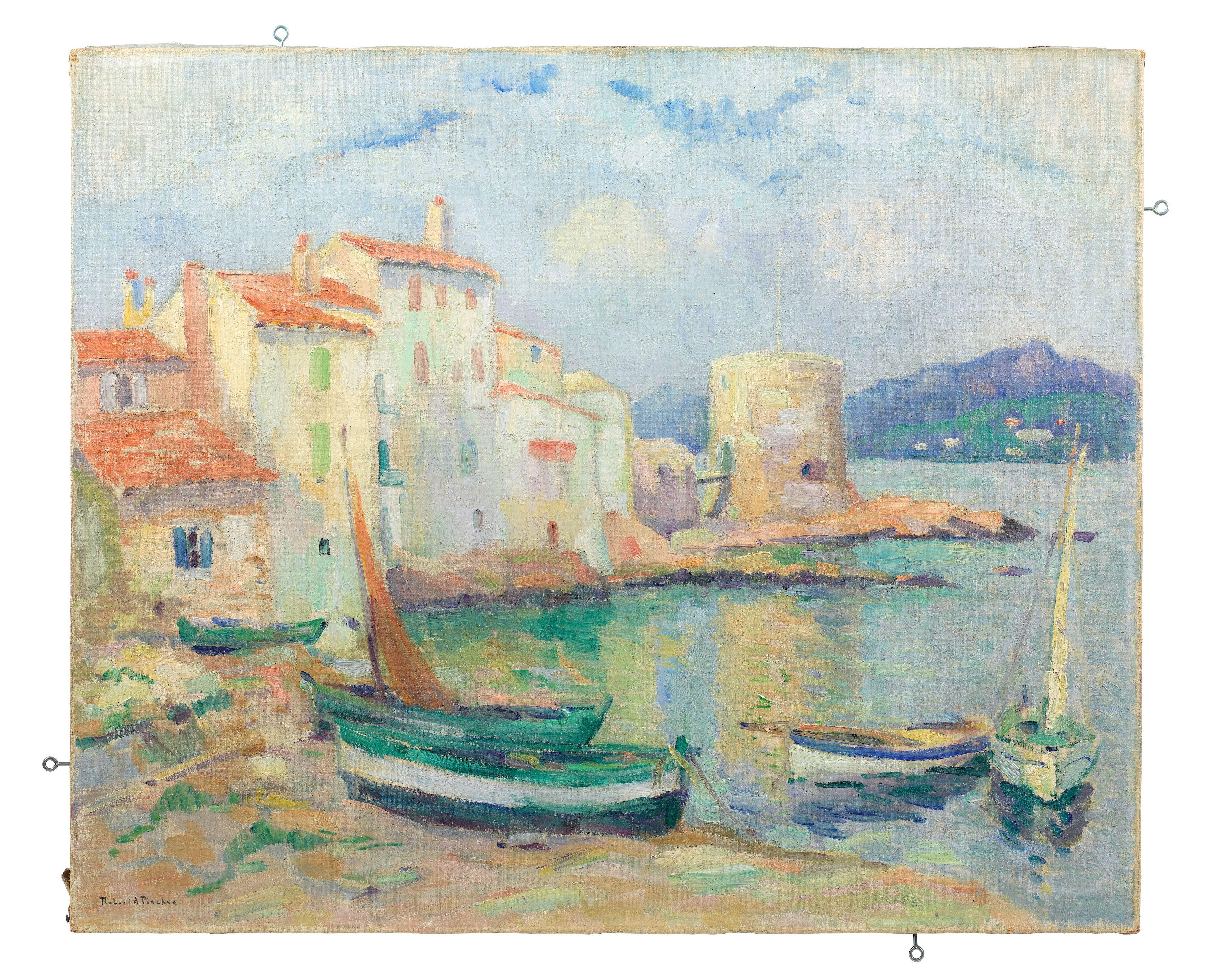 Robert Antoine Pinchon - Vieux Port De Saint-Tropez