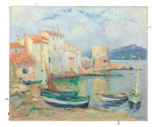 Robert Antoine Pinchon - Vieux Port De Saint-Tropez