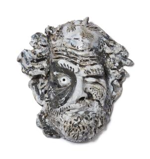 Robert Arneson - Portrait Of Artist After Bacon #3, 1981