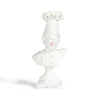 Robert Arneson - Souevenir #5 (Smorgi-Bob Trophy), Bob as Chef, circa 1972