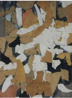 Robert Arthur Goodnough - Abstract collage