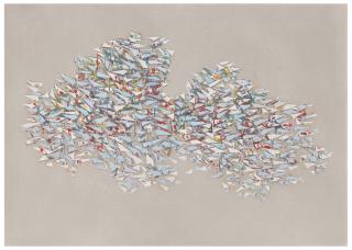 Robert Arthur Goodnough - Blue, White, Gray