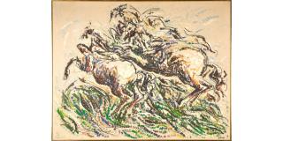 Robert Arthur Goodnough - The Movement of Horses II