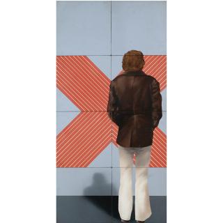 Robert Ballagh - Man With A Frank Stella