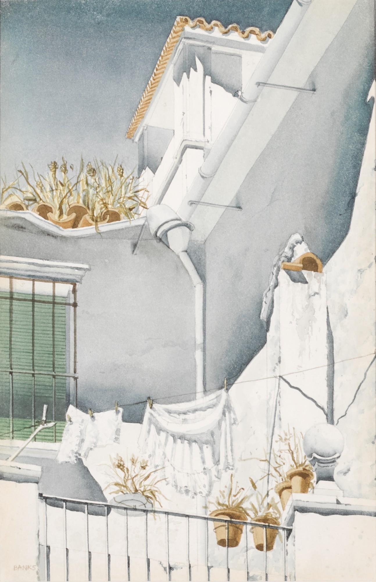 Robert Banks - A Spanish Courtyard