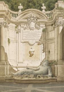 Robert Banks - ‘Marforio’ Memorial To Pope Clement Xii
