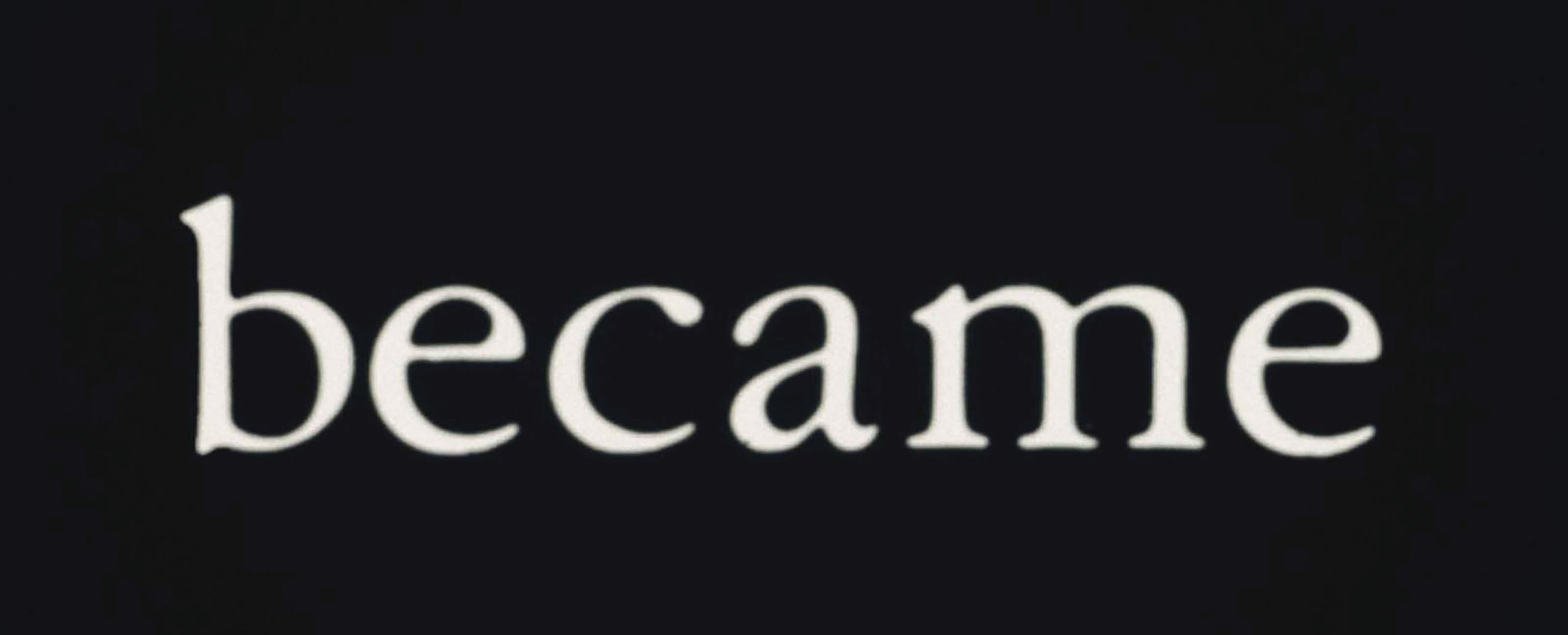 Robert Barry - Became