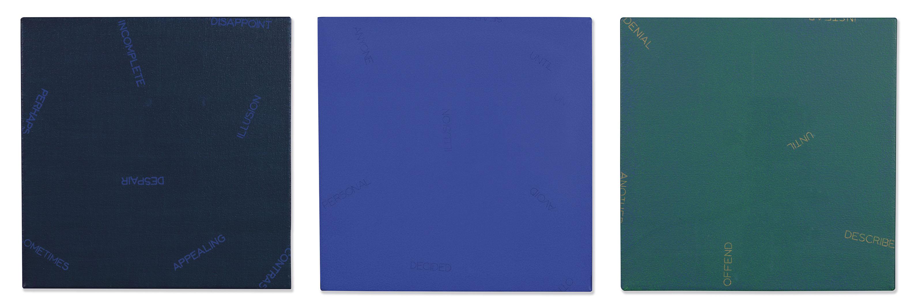 Robert Barry - each: Untitled