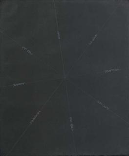 Robert Barry - Study for Wallpiece