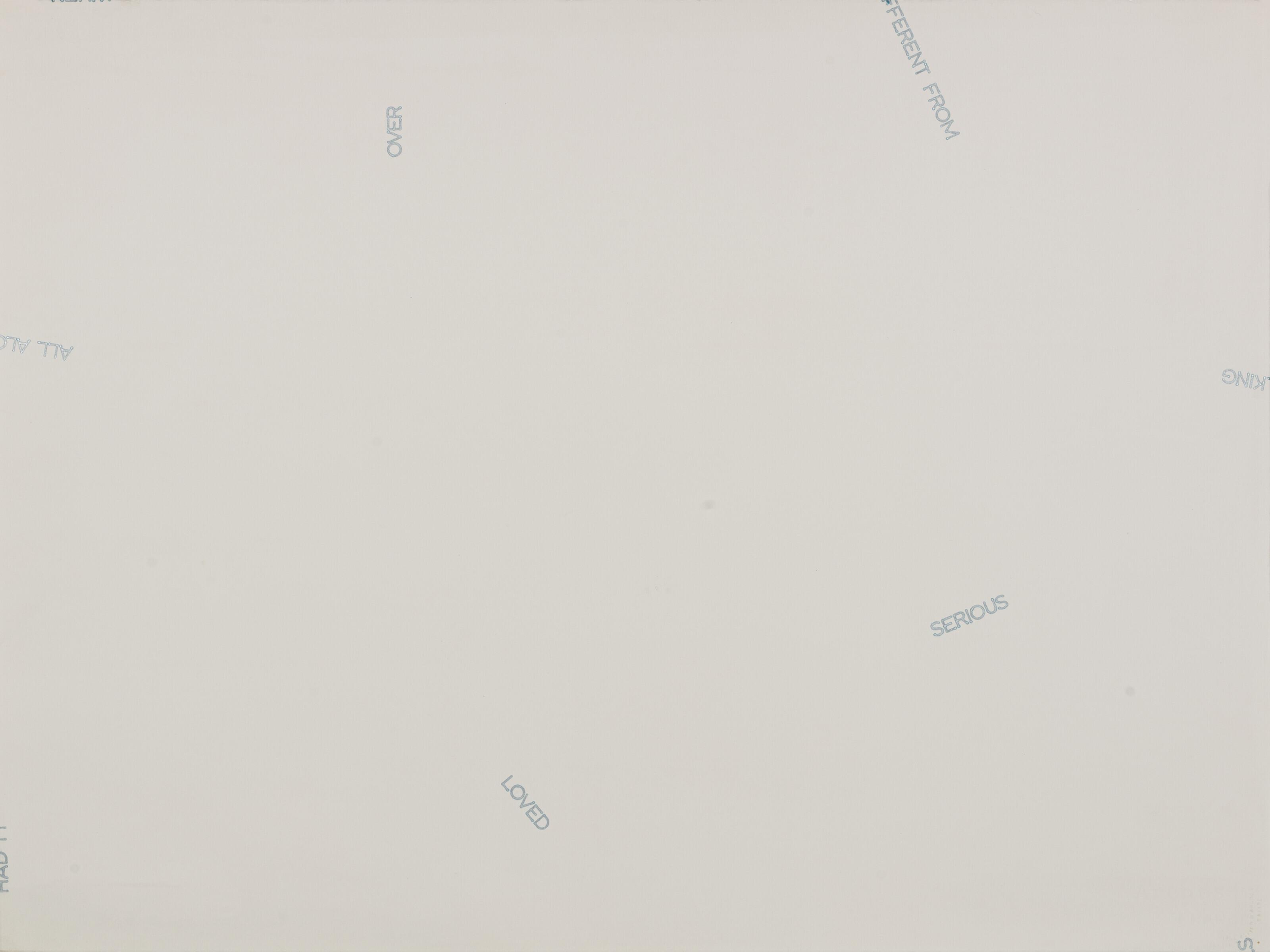 Robert Barry - Untitled