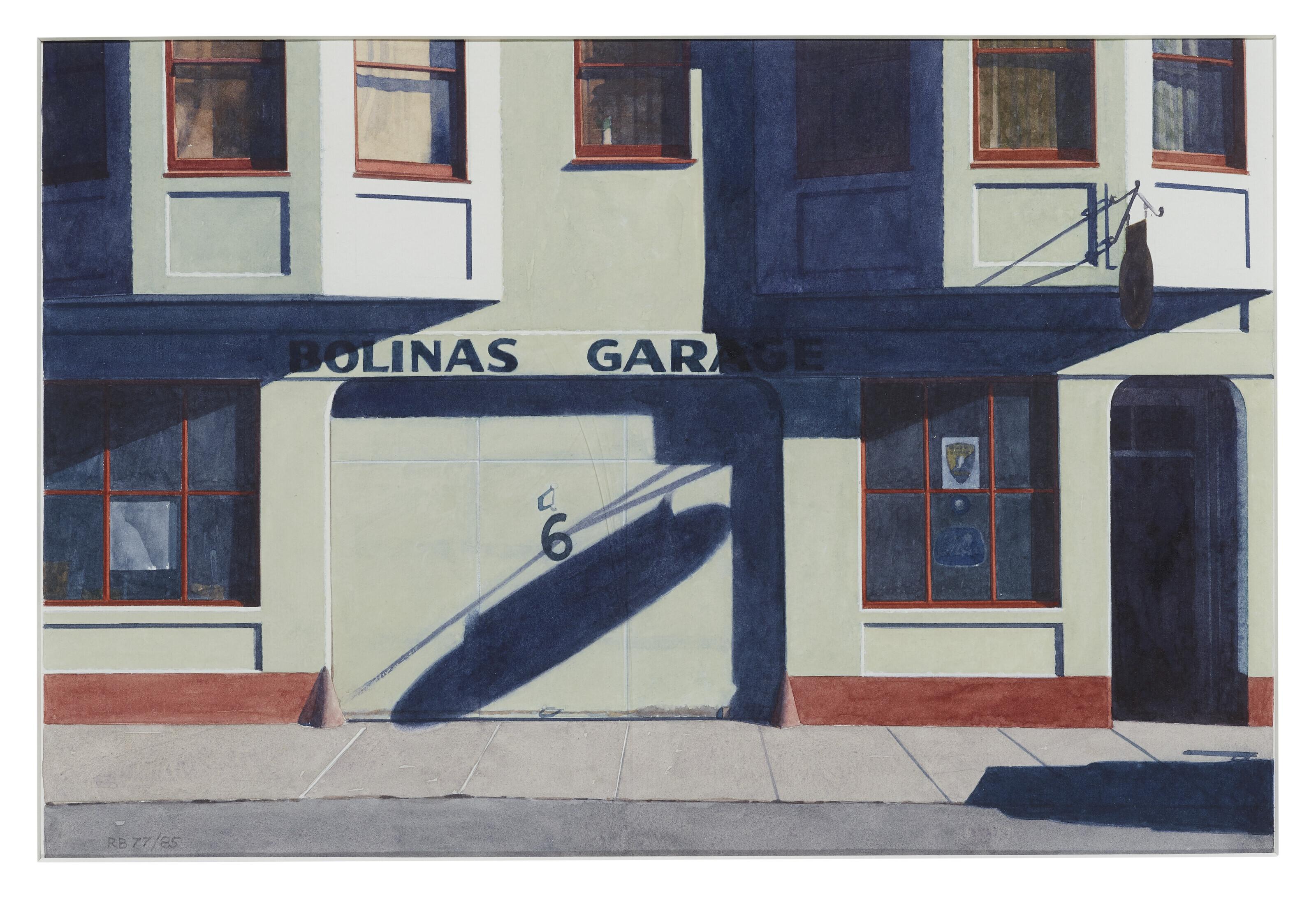 Robert Bechtle - Bolinas Garage