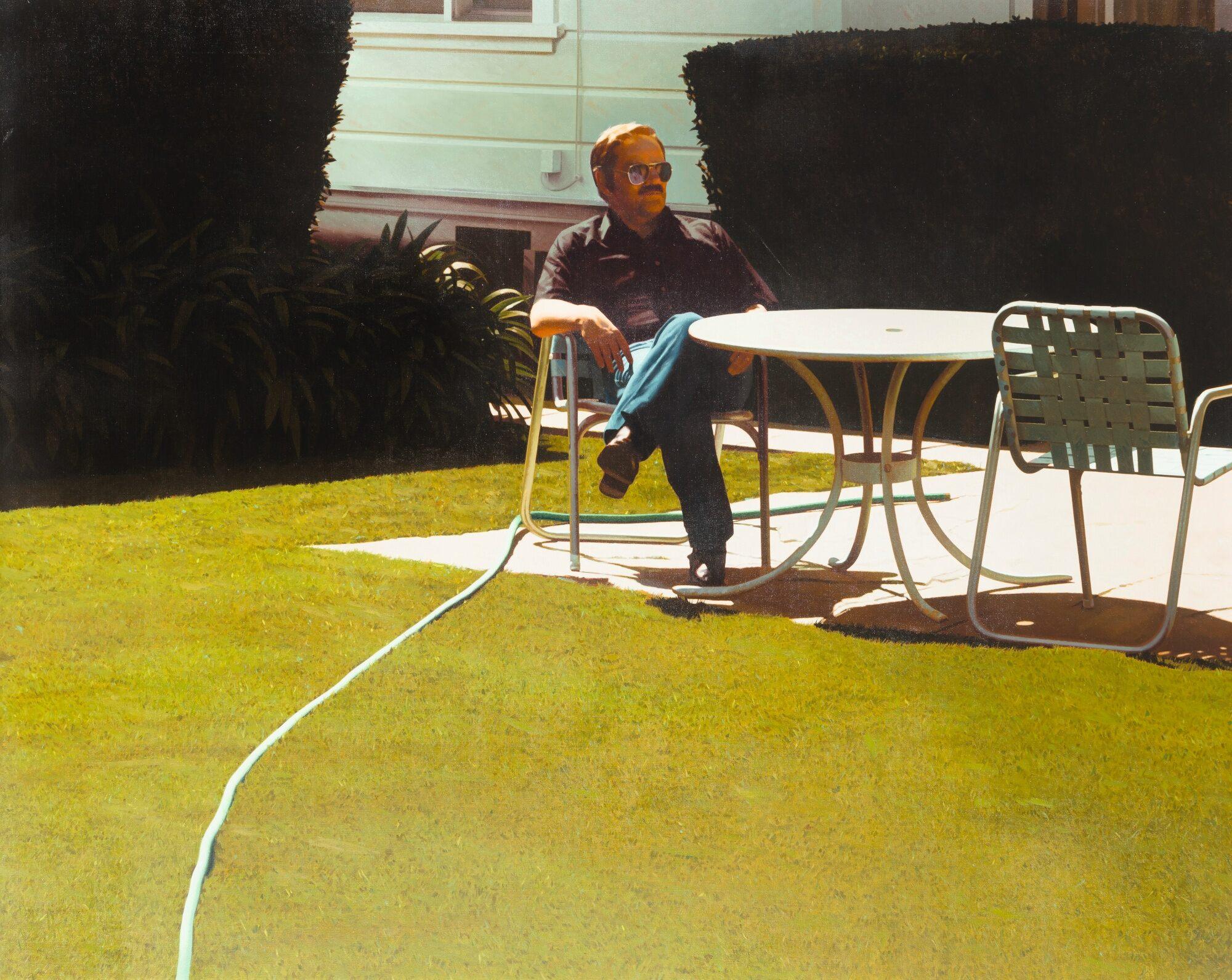 Robert Bechtle - Santa Barbara Patio