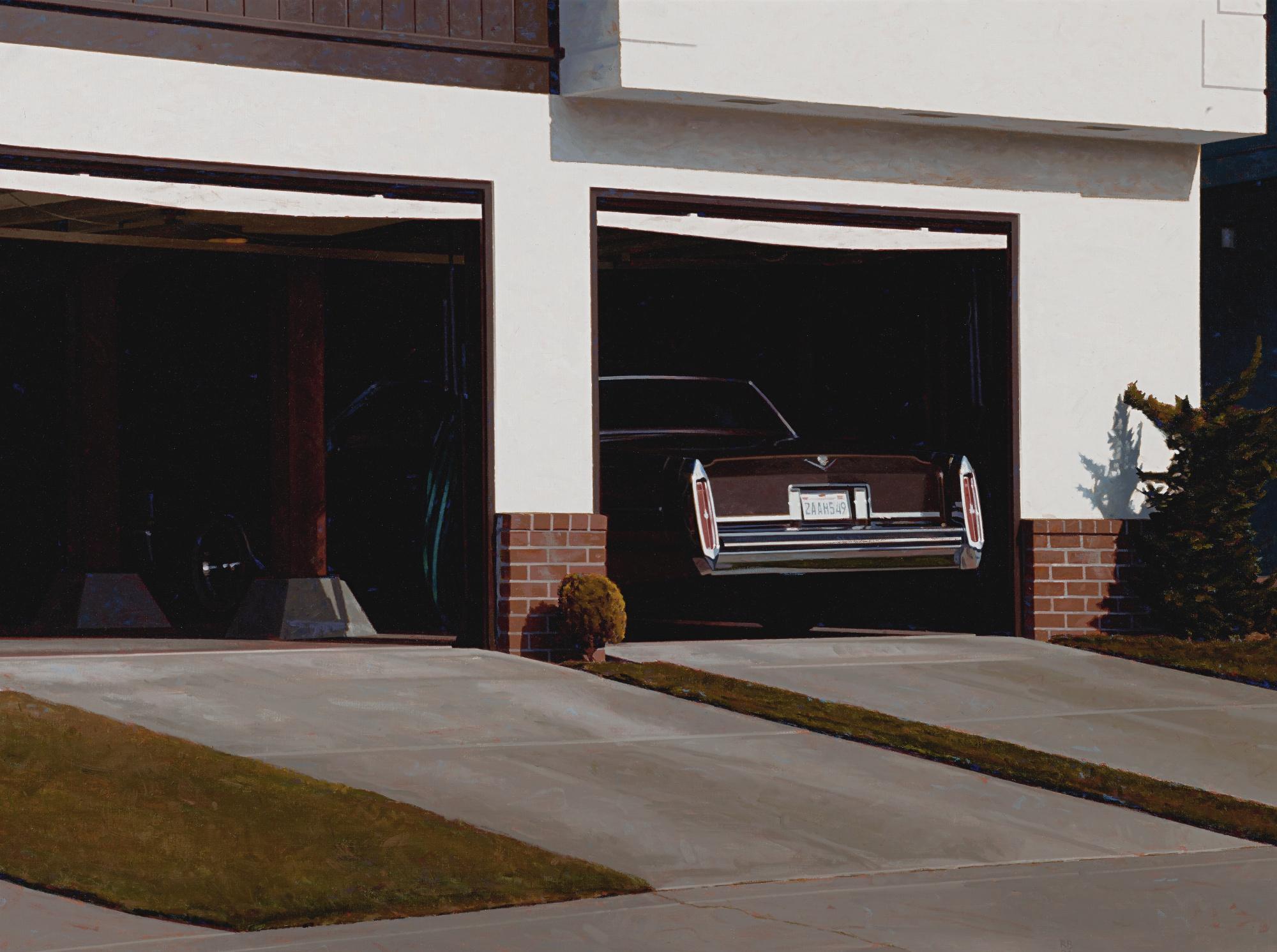 Robert Bechtle - Sunset Garage