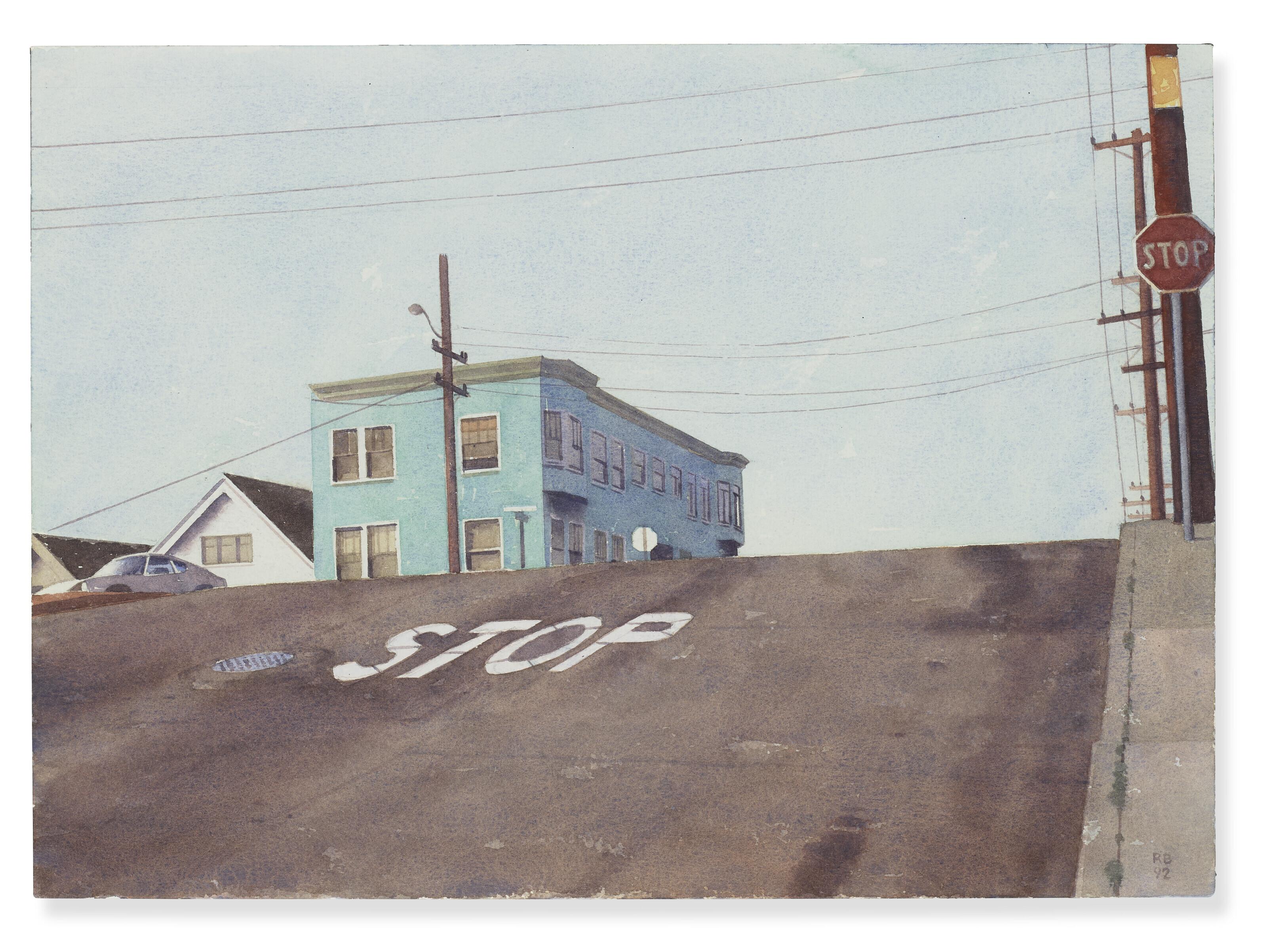Robert Bechtle - Twentieth and Mississippi Streets