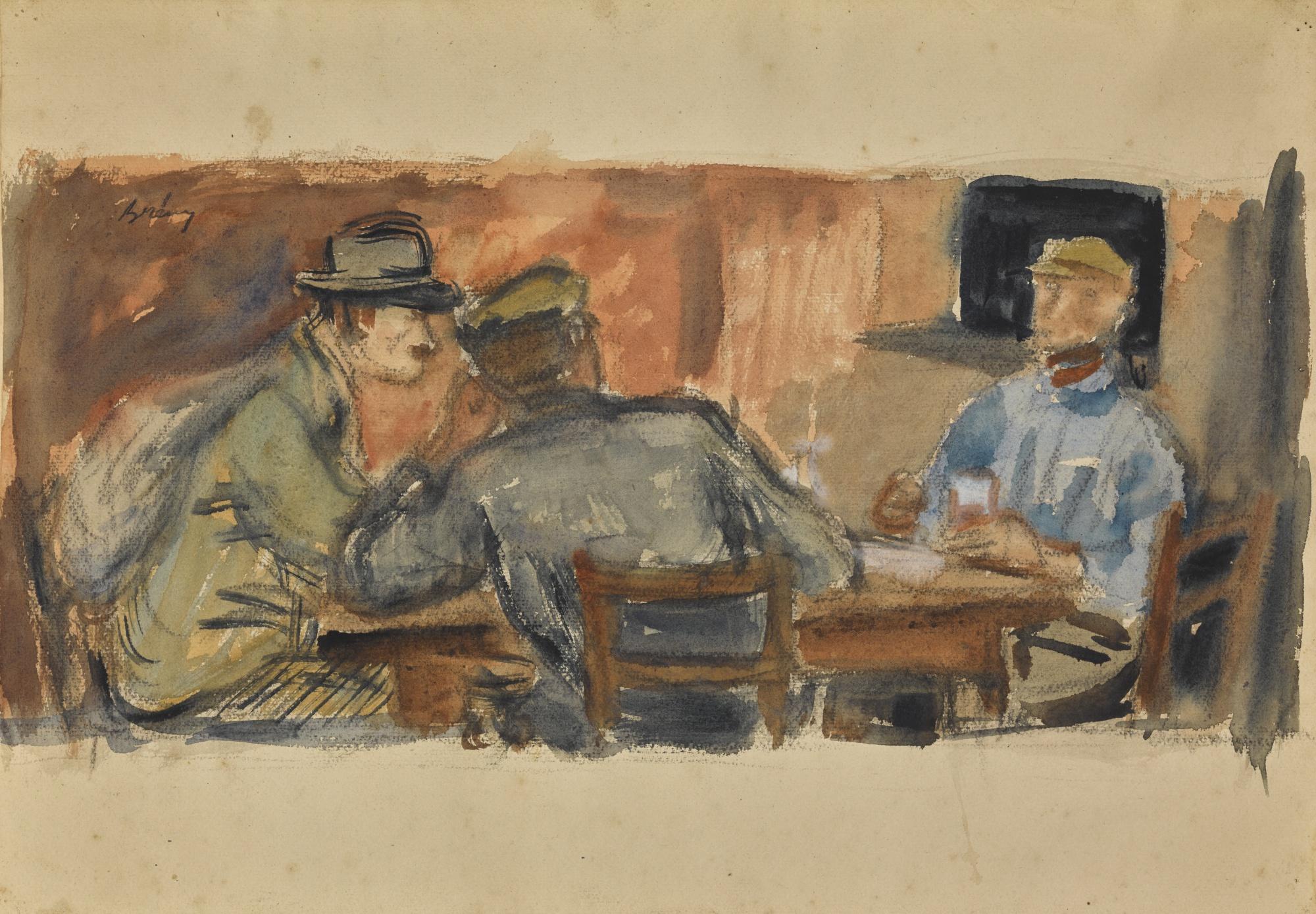 Róbert Berény - Hungarian card Players