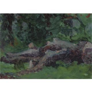 Robert Bevan - Landscape With Fallen Tree