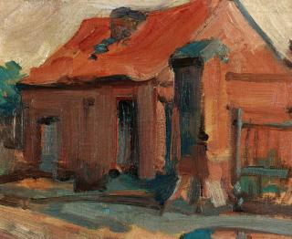Robert Bevan - The Gate Lodge