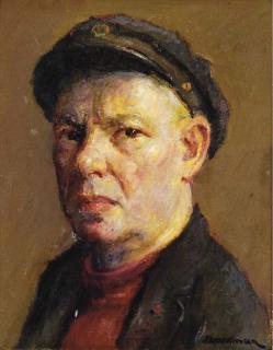 Robert Brackman - Self portrait of the artist