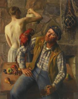 Robert Brackman - The Lighthouse Keeper