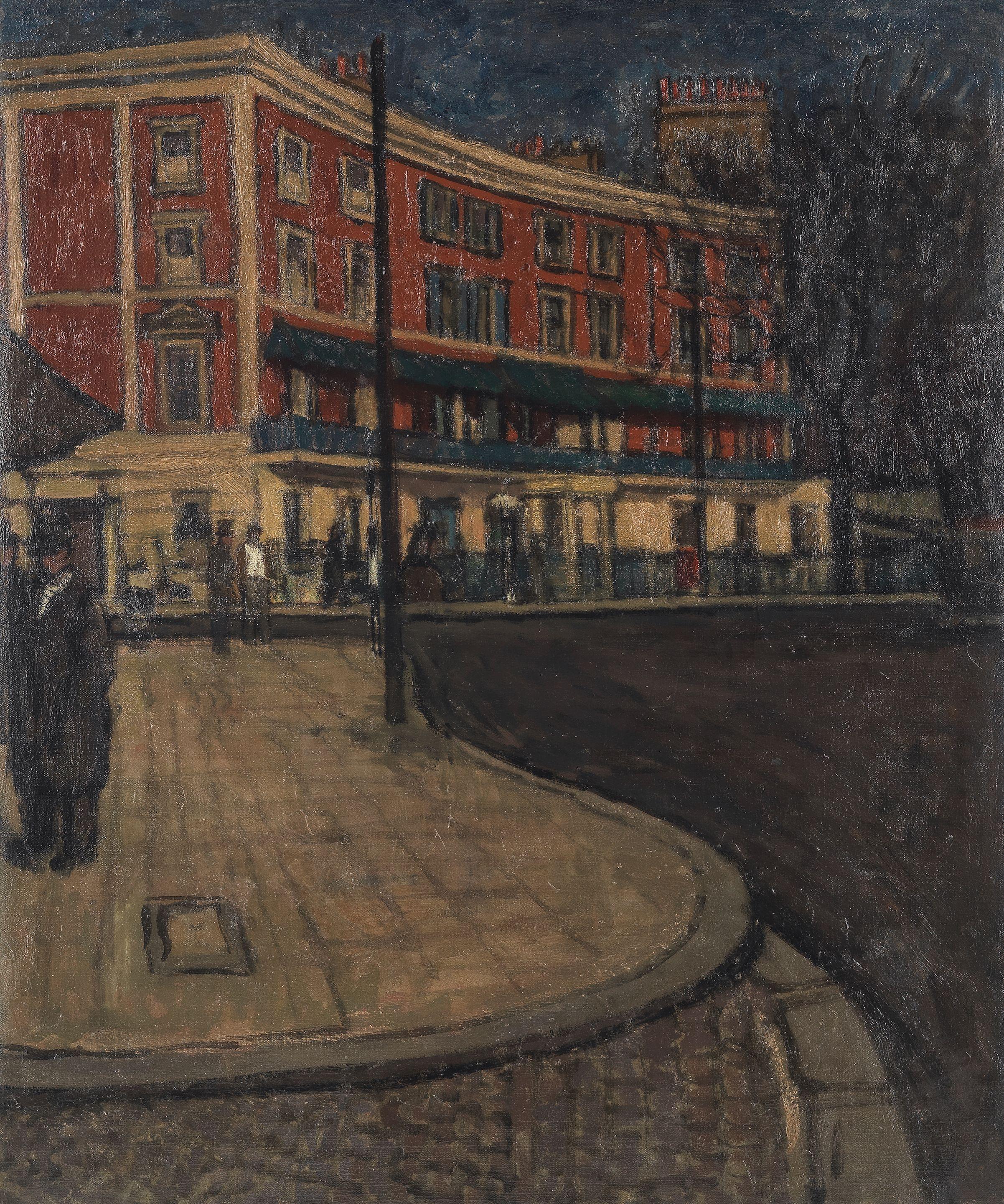 Robert Buhler, R.A. - Crescent Opposite Pier Hotel - Albert Bridge