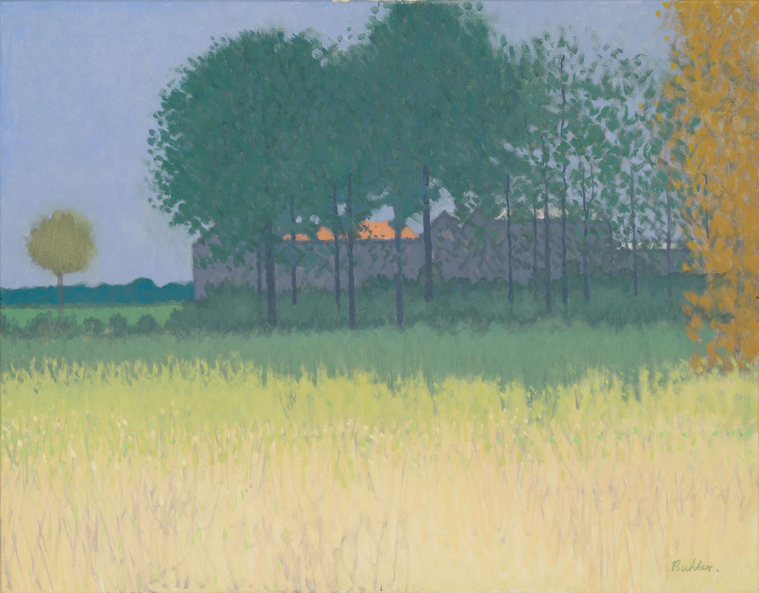 Robert Buhler, R.A. - Farmhouse, Amagansett, Long Island