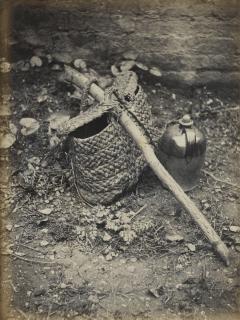 Robert Burrows - Nature Morte, 1855Albumen Print, Mounted To Original Paper Sheet. Numbered 152. Mounted And Framed.