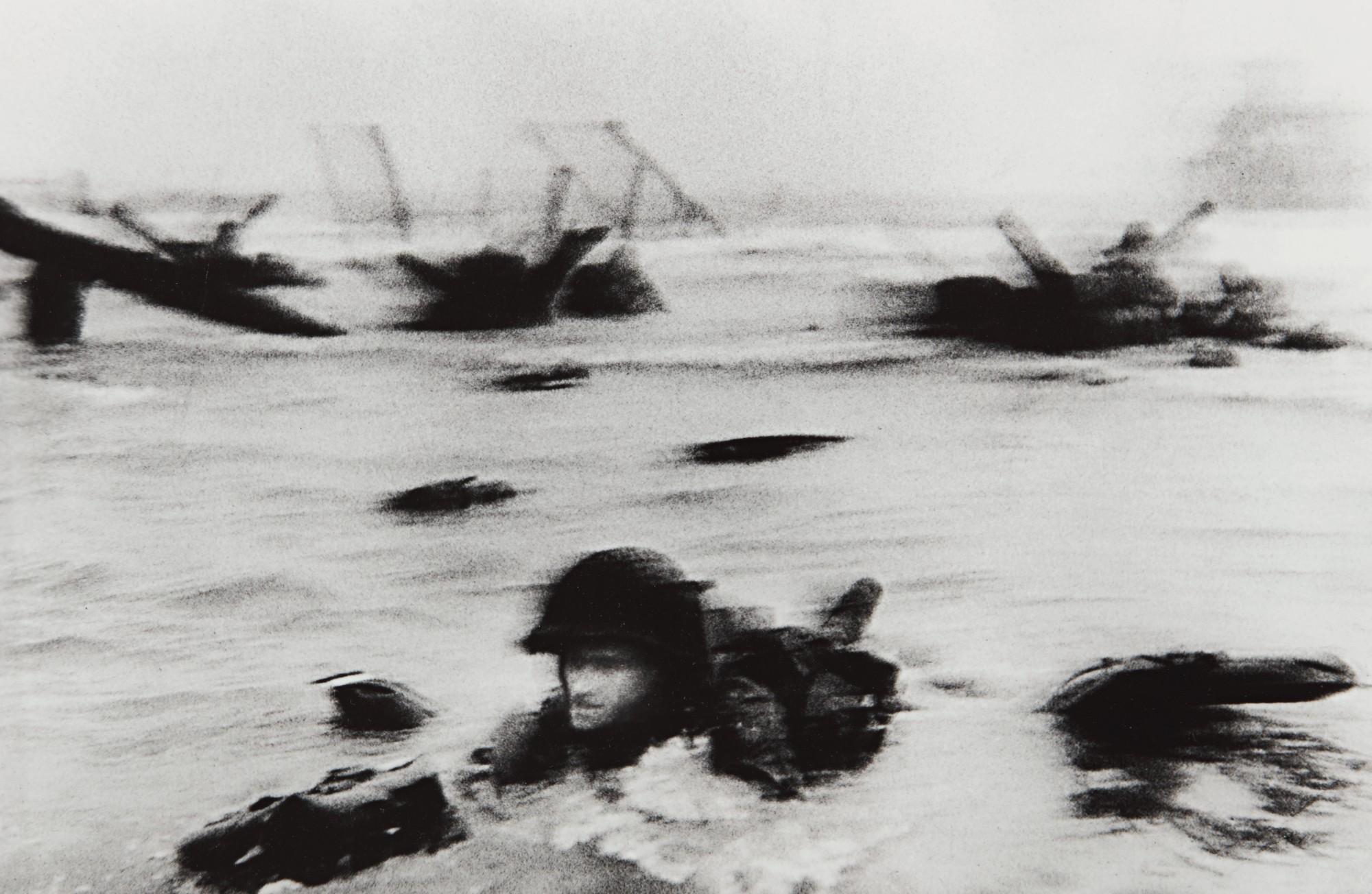 Robert Capa - D-Day Landing on Omaha Beach, Normandy