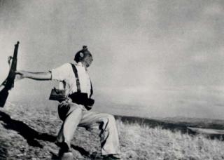 Robert Capa - Loyalist Soldier, Spain, 1936