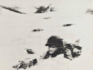 Robert Capa - US Troops Assault Omaha Beach During the D-Day Landings, Normandy France, June 6, 1944