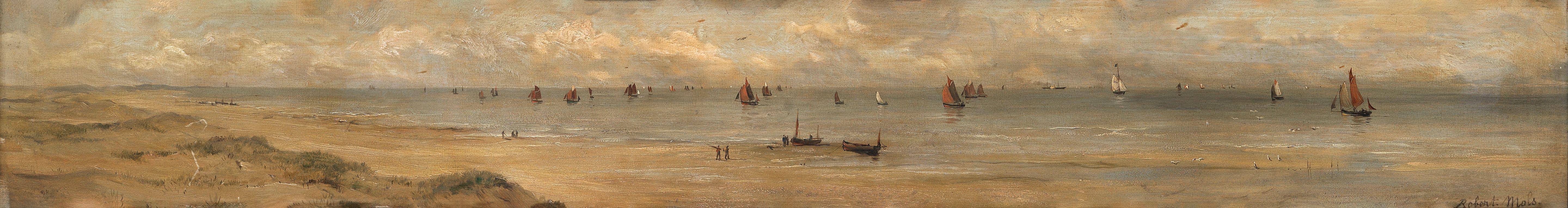 Robert Charles Gustave Laurens Mols - Coastal scene