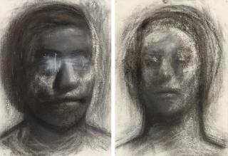 Robert Clatworthy, R.A. - Head I; and Head VIII