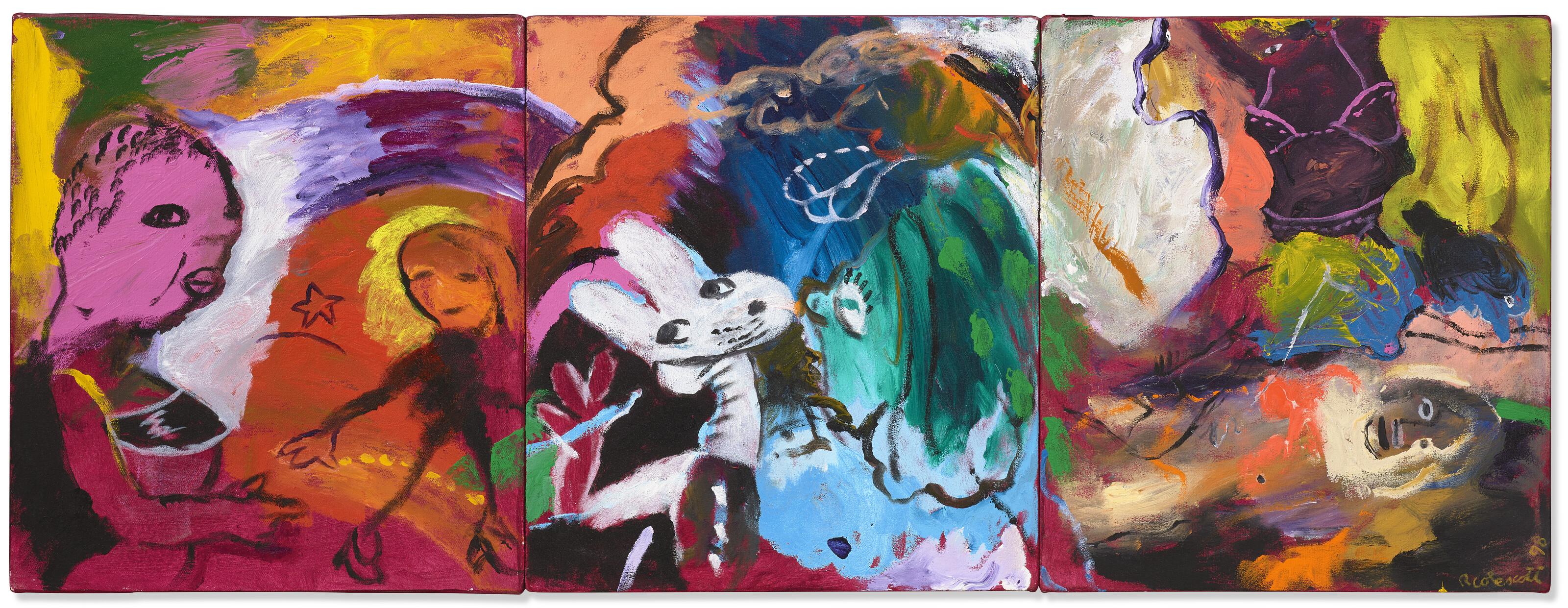 Robert Colescott - Alas, Jandava