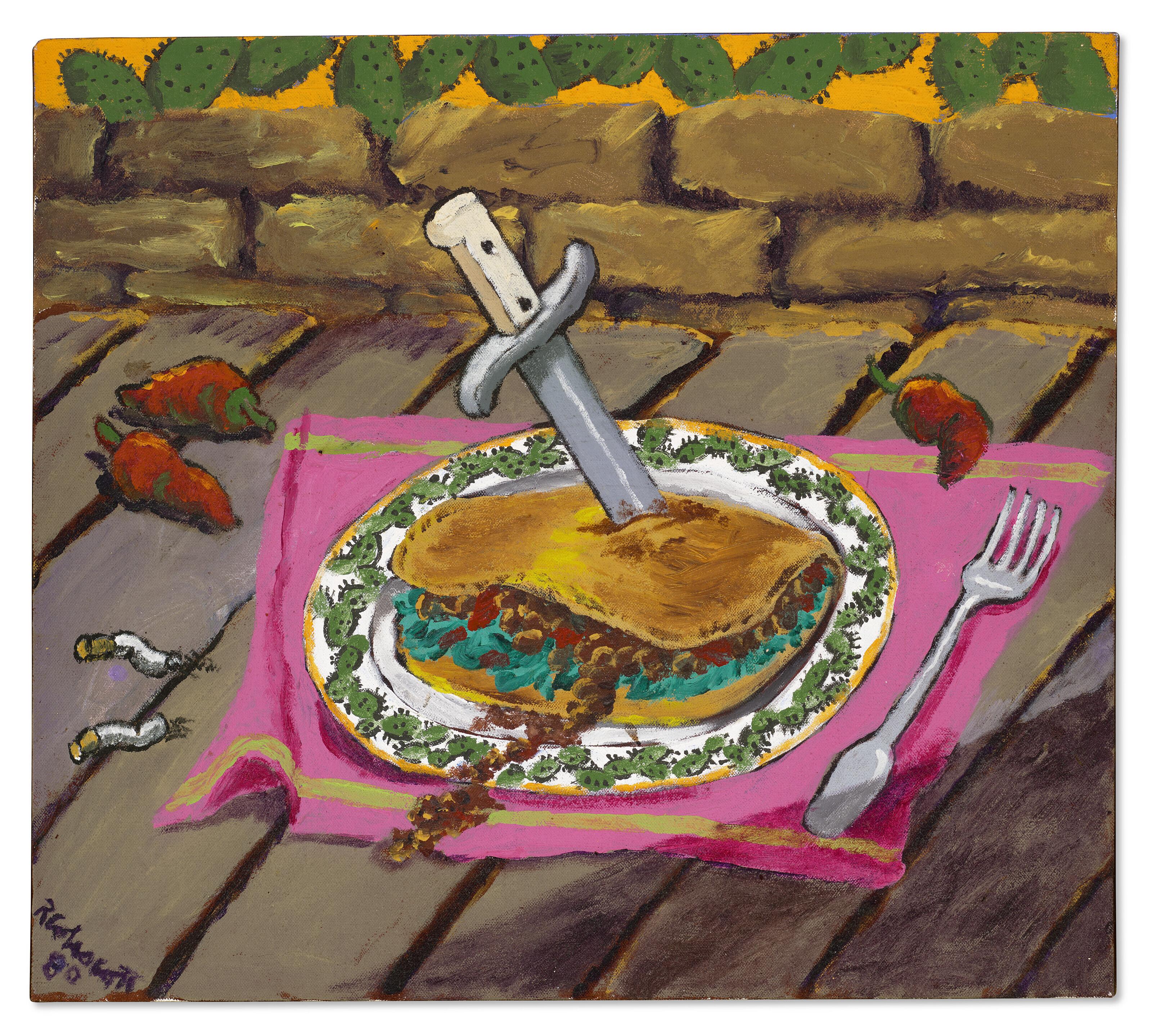 Robert Colescott - Artistry + Reality, Mexicali Rose