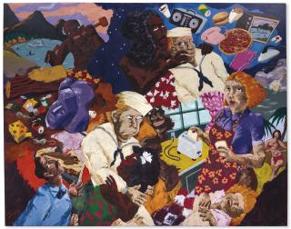Robert Colescott - Cultural Exchange