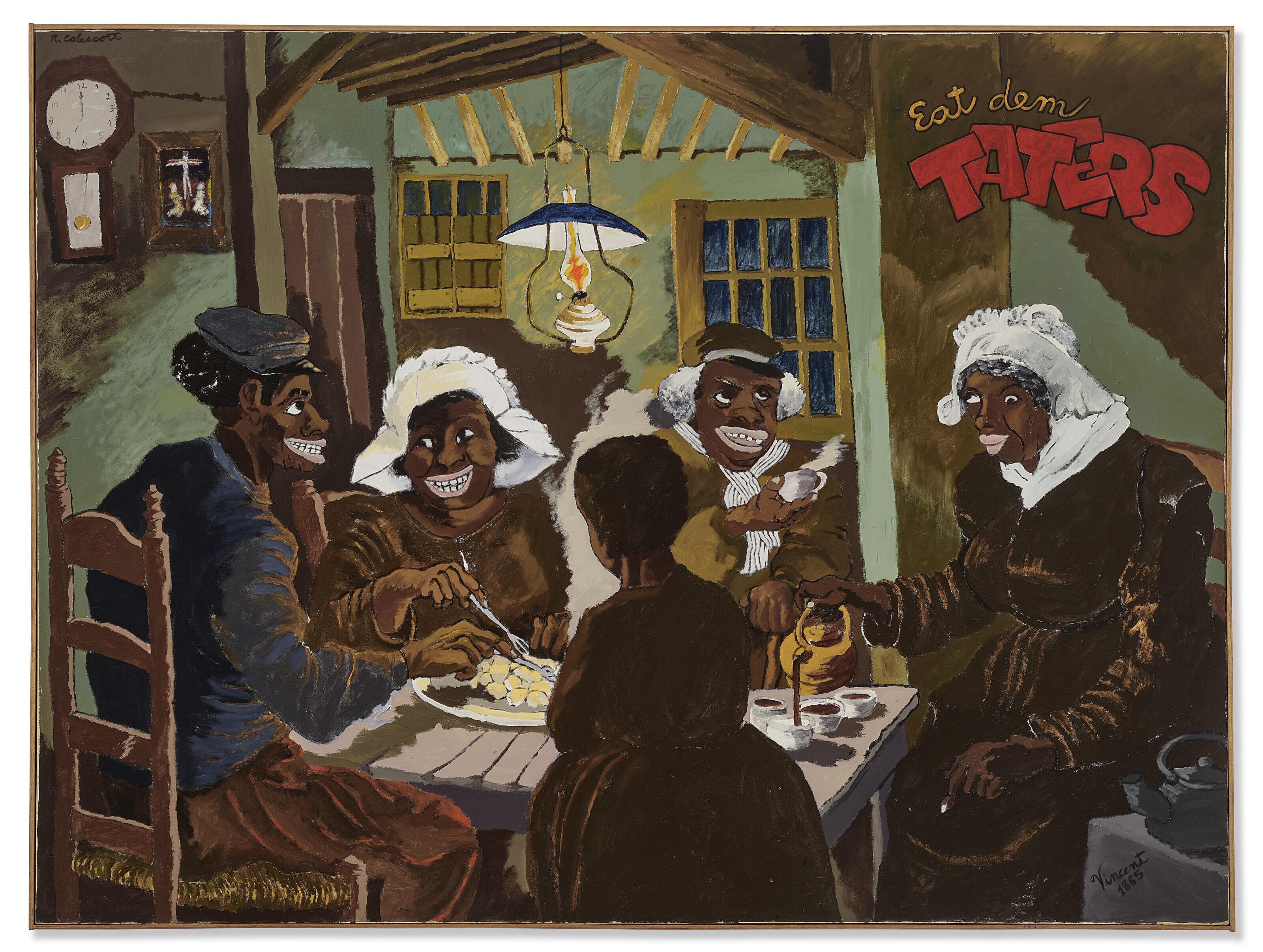 Robert Colescott - Eat dem Taters