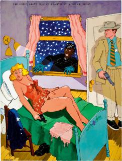 Robert Colescott - Green Glove Rapist
