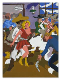 Robert Colescott - Pancho Villa