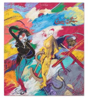 Robert Colescott - Signs and Monuments (Kilroy)