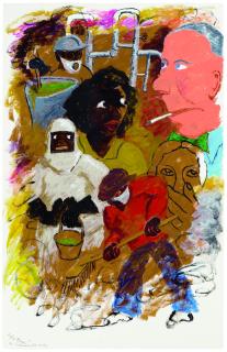 Robert Colescott - The Boss