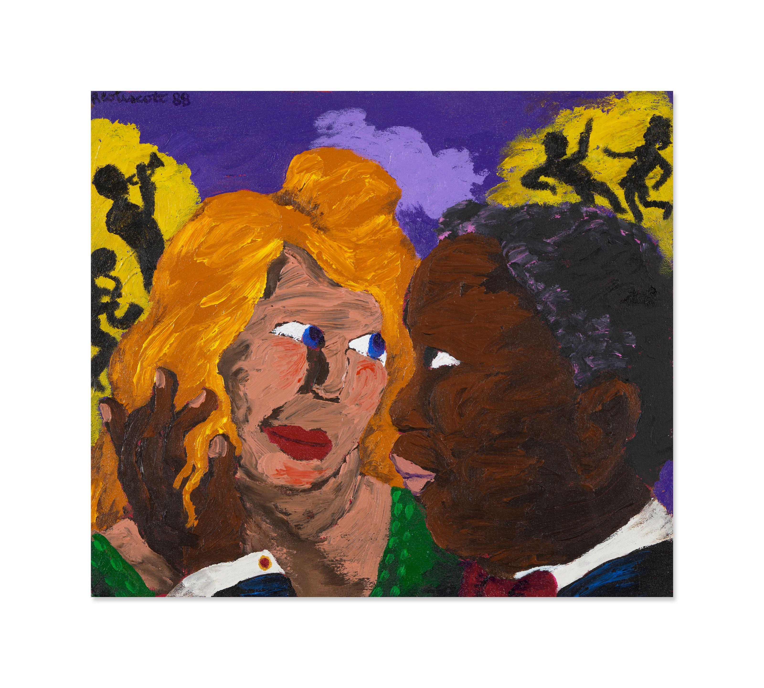 Robert Colescott - You Have Such Beautiful Hair, My Darling