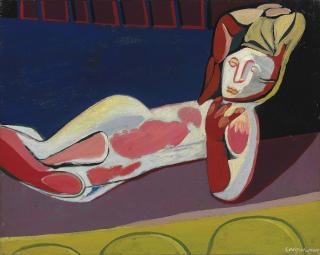 Robert Colquhoun - Reclining Woman